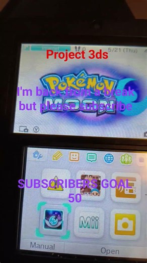 #3ds #pokemon #nintendo #mario #nintendods we are so back and might play a lot of new games