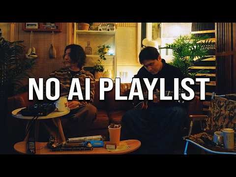 No AI Music Playlist | Ambient Lofi for Relaxing, Meditation & Sleep
