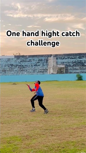 One hand catch challenge #cricket #shorts
