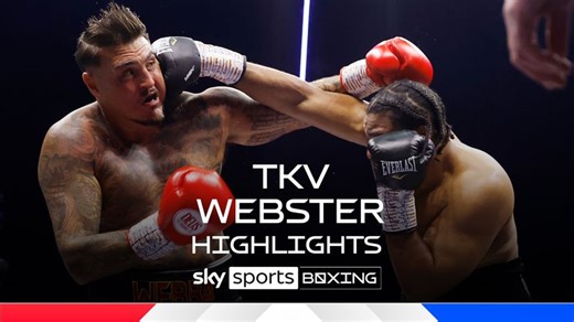 TKV vs Michael Webster highlights | Towel thrown is to leave Webster fuming