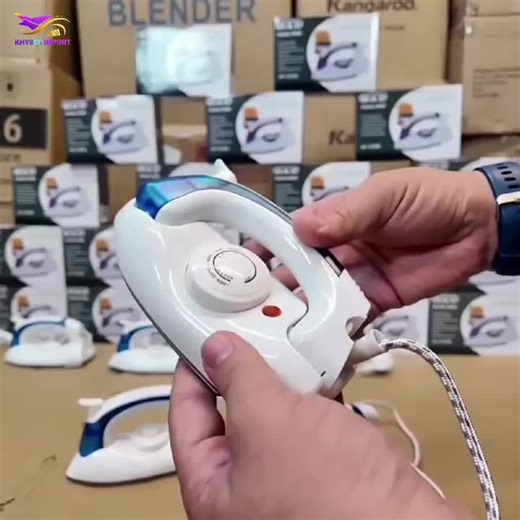 Foldable Traveling Steam Iron for Effortless Fabric Care