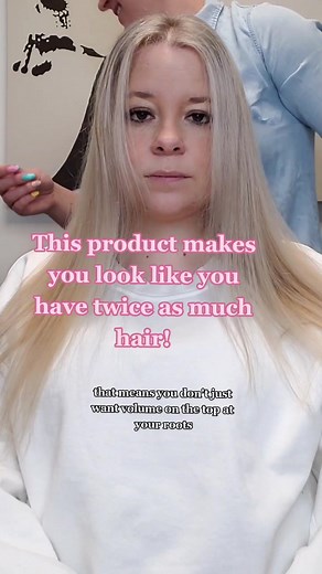 My favourite thing about dry texture spray is it's touchable and workable. So you can get your hands in there and fluff up that volume anytime you'd like!