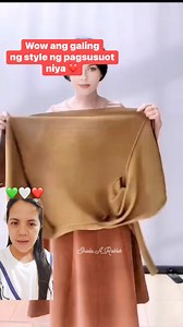 764K views · 7.6K reactions | Wow ang galing at ang elegant ng style ng pag susuot niya ng cardigan #NationalRadioDay #benaffleck #gamescom #juvederm #TheGame #tips #styletips #amazingvideo #cardigan #fashion #lifehacks #highlights #fbreelsfypシ゚ #cctovideonotmine | Shiela A. Robles | Facebook