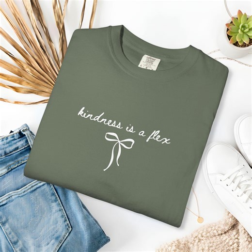 Kindness is a Flex Shirt - Inspirational Positive Graphic Tee for Women & Teachers - Etsy