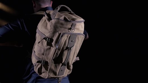 Shop #DaysTacticalGear for the new #Rothco Convertible Canvas Duffle / Backpack - 19 Inches. #ConvertibleBag #Duffle #Backpack