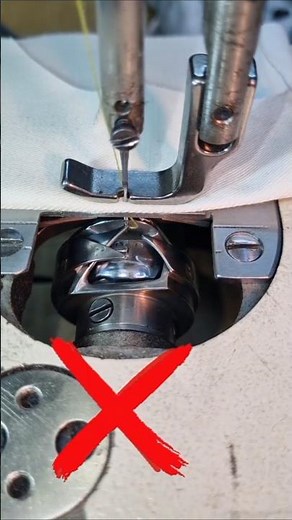 Thread Not Catching? ❌ Fix Sewing Machine Timing in 10 Seconds! #Shorts