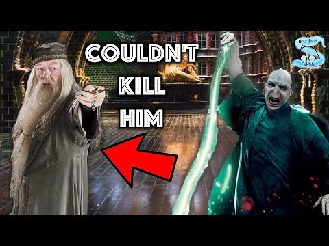 Why Voldemort Couldn't Kill Dumbledore In The Ministry