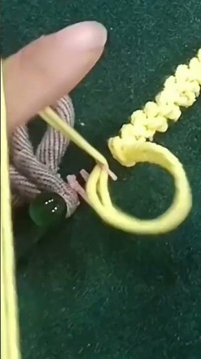 How to Knit a Yellow Rope with Beautiful and Unique Patterns, Perfect for Beginners!