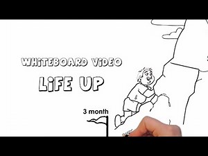 Whiteboard Video : Life Up | Whiteboard Explainer Video by MotionGility