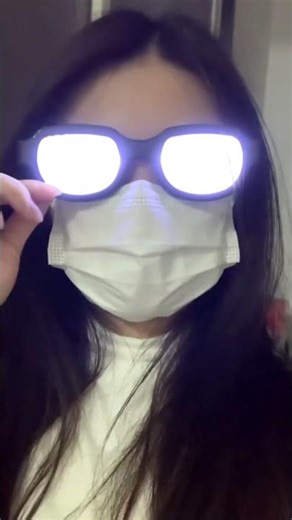 Yeah, these were a good idea. ( # 3108 ) ✅ Luminous Cool LED Light Party Glasses