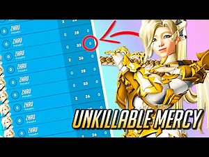 ⭐️ Mercy BUT 0 Deaths For 30 Minutes ⭐️ + MUST KNOW Mercy Res Trick! - Overwatch 2