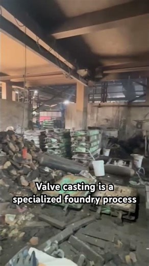 Valve casting is a specialized foundry process #industrialequipment