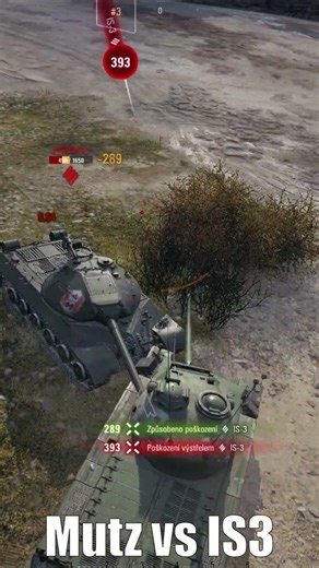 oops 💥. Mutz vs IS3 #wot #gaming #funny #tank #worldoftanks #funnyvideo