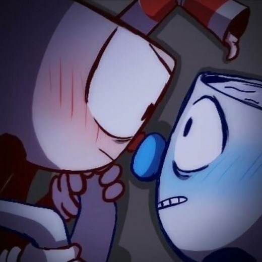 cuphead x mugman???