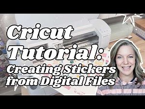 How I Make Stickers with Cricut Design Space | Using Illustrated Faith Files!