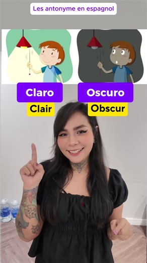 Antónimos en español #espagnol #apprendreespagnol #spanish #EspagneAuthentique #espagnoldébutant