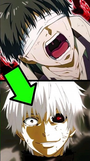 Why did Kaneki's hair turn white? 🤔