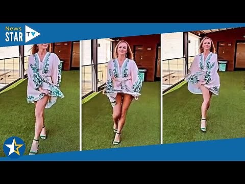 Amanda Holden, 51, accidentally flashes knickers in summer dress wardrobe malfunction