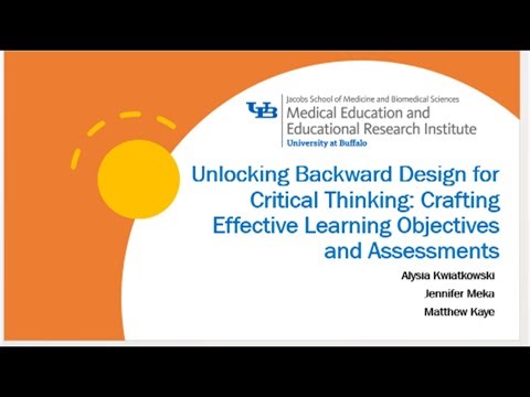 Unlocking Backward Design for Critical Thinking (Effective Teaching 2024, #2)
