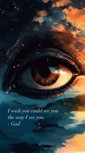 I wish you could see you… through my eyes. 🩵 @iamfearlesssoul | Fearless Soul