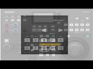 Sony's RM-IP500 (RMIP500) PTZ Controller