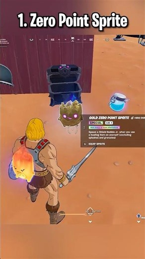 How To Get Gold Zero Point Sprite in Fortnite