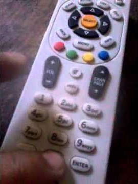 Como desbloquear control de directv?,how to unlock directv control ? RC65L y RC65SL