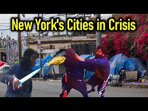 New York's Cities in Crisis due to Poverty, Homelessness, and Crime | Lizard hunter