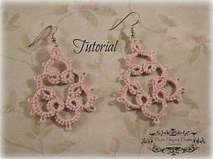 Needle Tatting Tutorial: How to Make Grace Earrings
