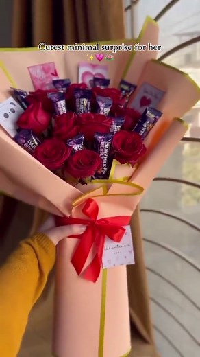 Beautiful Flower and Chocolate Bouquet Arrangements