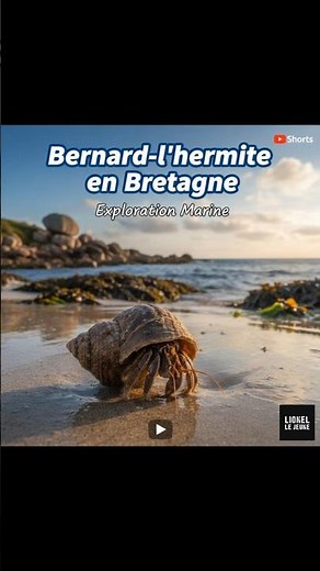 Bernard-l’hermite en Bretagne |🦀 Petits crustacés du littoral