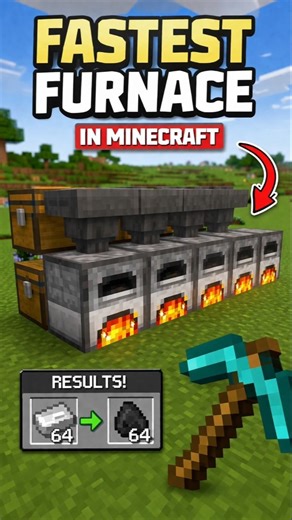 "THIS IS THE FASTEST FURNACE EVER!"😱😎