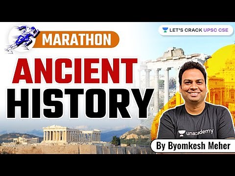 Ancient History | Marathon Session | UPSC CSE