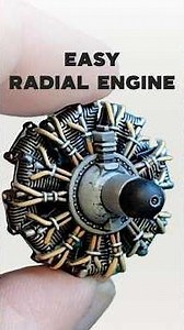A realistic radial engine in just a few minutes?