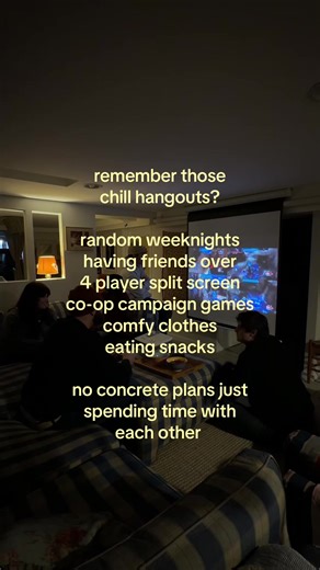 Nostalgic IRL Gaming Hangouts with Friends
