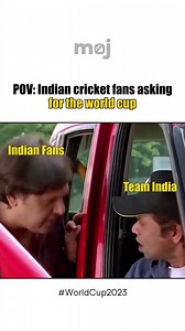 India ki #virat jeet ne cricket fans ki Moj karadi 🏏 #MojPeMojHai #viratkohli #worldcup2023india | Moj