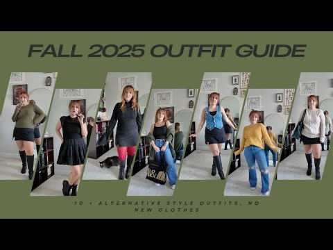Fall 2025 Soft Alt Style Outfit Guide 10+ Sustainable Outfits