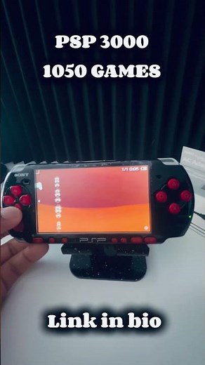 Psp 3000 with over 1050 games #psp3000#moddedpsp
