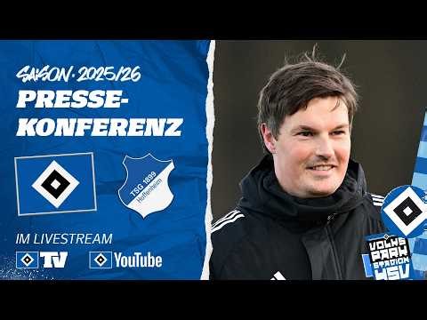 LIVE: PRESSEKONFERENZ MIT MERLIN POLZIN | HSV vs. TSG Hoffenheim