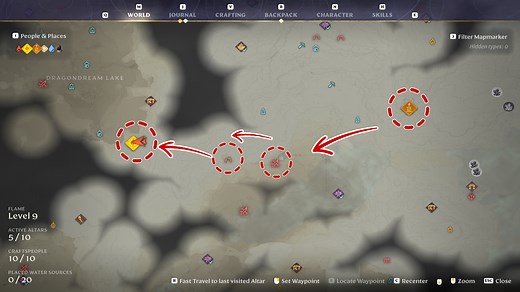 How to Access Veilwater Basin