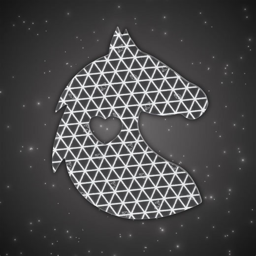 Reflective Horse Decal, Weatherproof Sticker, Car, Bike, Helmet - Etsy