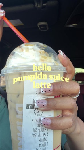free pumpkin spice latte w/ any purchase @Dunkin' 🎃☕️🍂🍁 #pumpkinseason #pumpkinspicelatte #pumpkinspiceseason #dunkindonuts