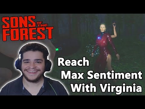 How To Get Secret Ending With Virginia & Reach Max Sentiment - Sons Of The Forest Part 13