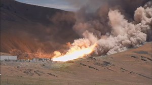 REPLAY: NASA Rocket Booster Motor test
