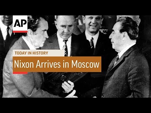 Nixon Arrives in Moscow - 1972 | Today In History | 22 May 17