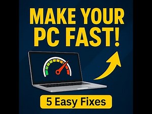"Make Your Old PC Faster in 2025 | 5 Easy Tricks to Boost Performance"
