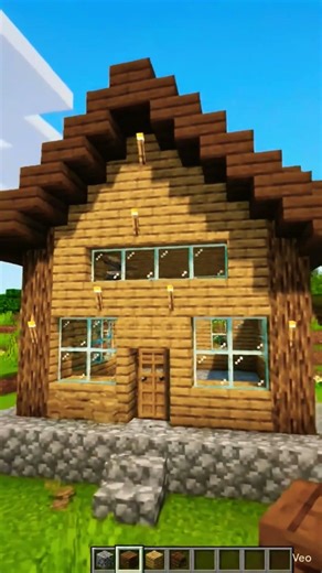 Minecraft house toutrial minecraft।