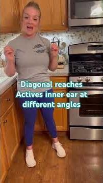 Reduce Dizziness and Improve Steadiness this Beginner Program #vestibular #shorts