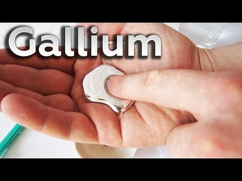 Growing Crystals And Making a Mirror with Gallium.