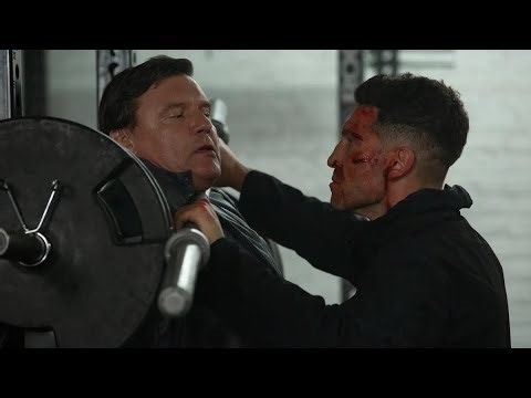 The Punisher: Jon Bernthal's Gym Fight Scene HD